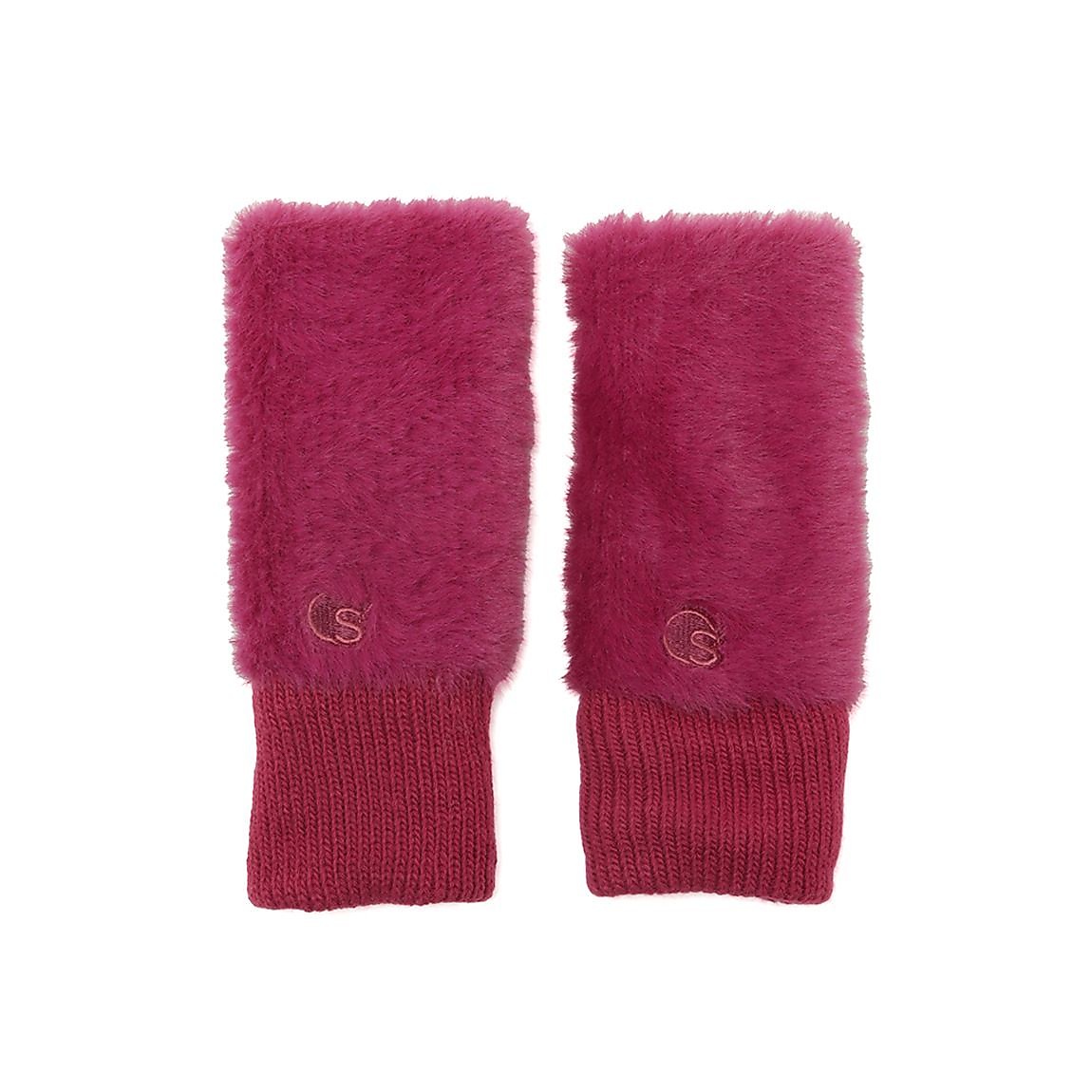 「寒い日のスタンダード。」 シャギーニットハンドウォーマー