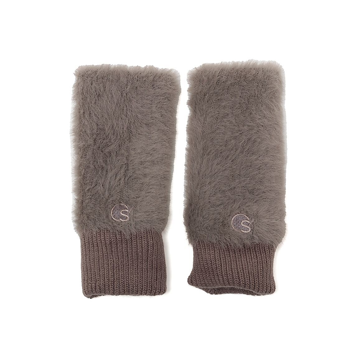 「寒い日のスタンダード。」 シャギーニットハンドウォーマー