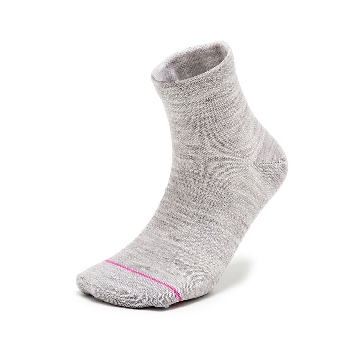 スーパーファインメリノウール 足底サポート付ソックス：ショート