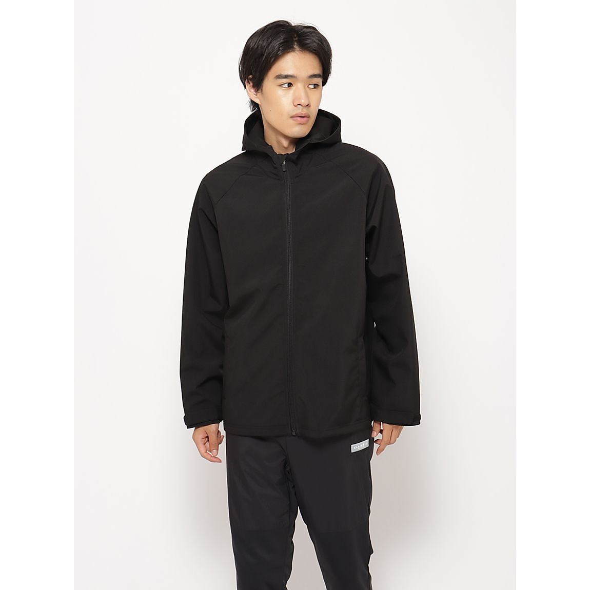 トリコットボンディング防風フーディジャケット UNISEX