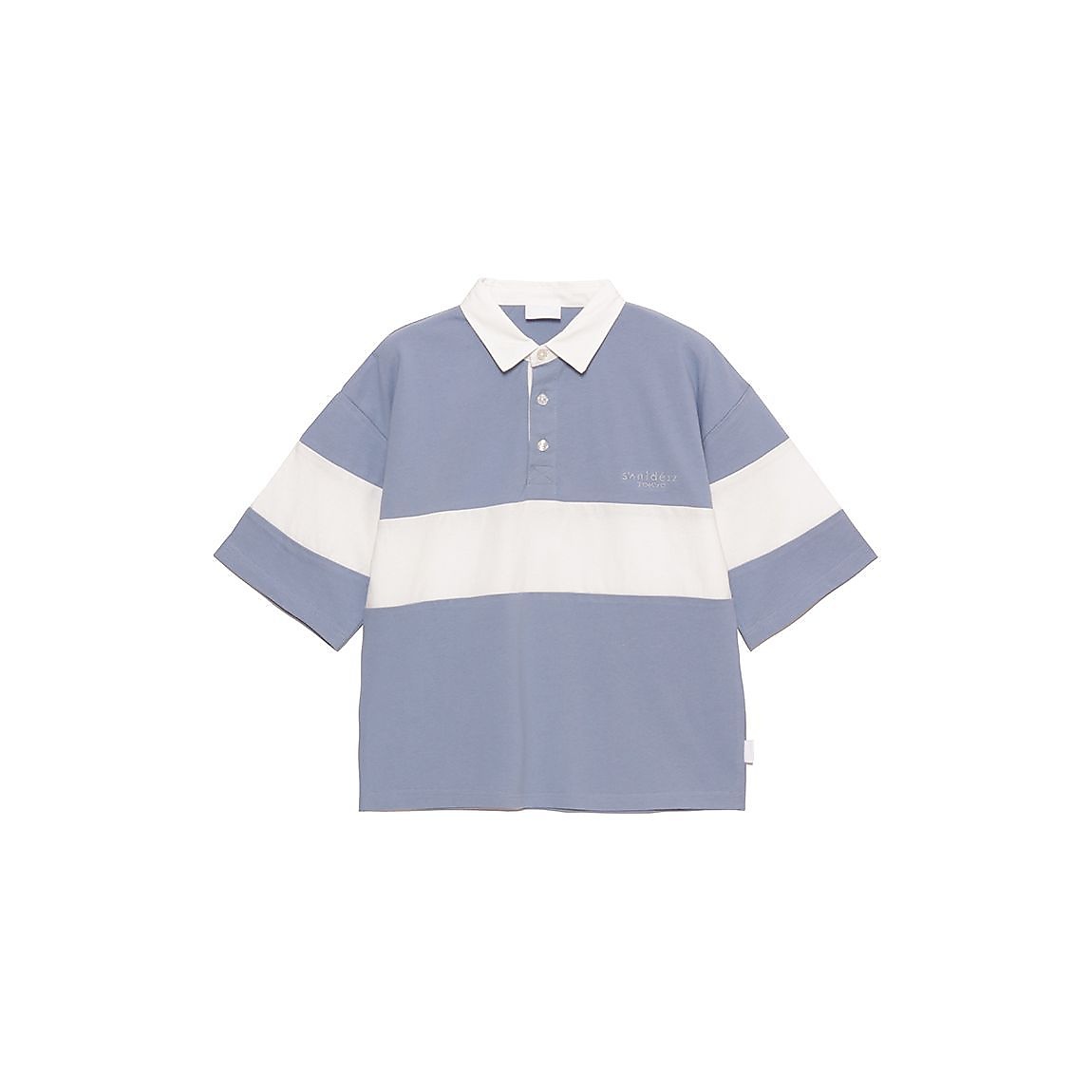 enjoy it RUGBY USAコットン バイカラーラガーシャツ JUNIOR