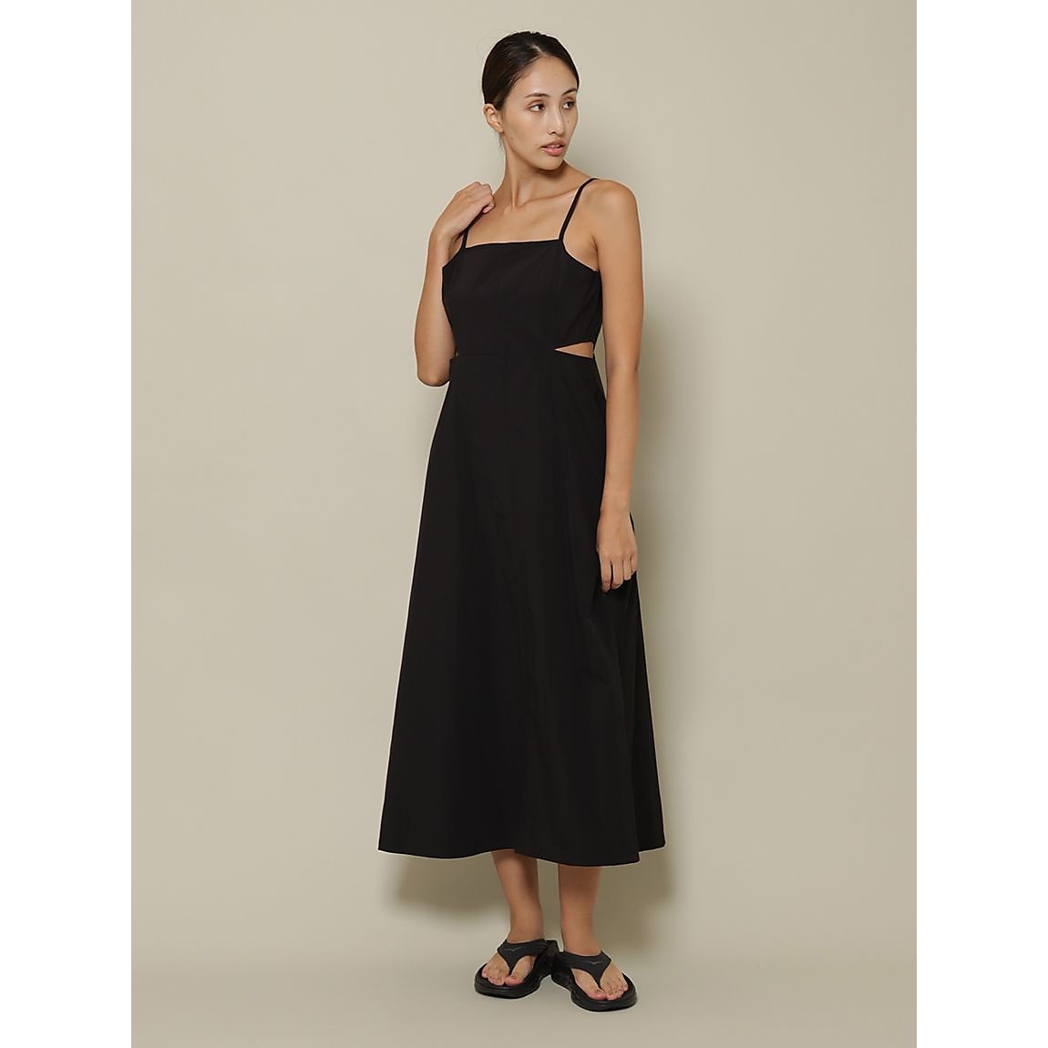 ナイロンワッシャー キャミワンピース