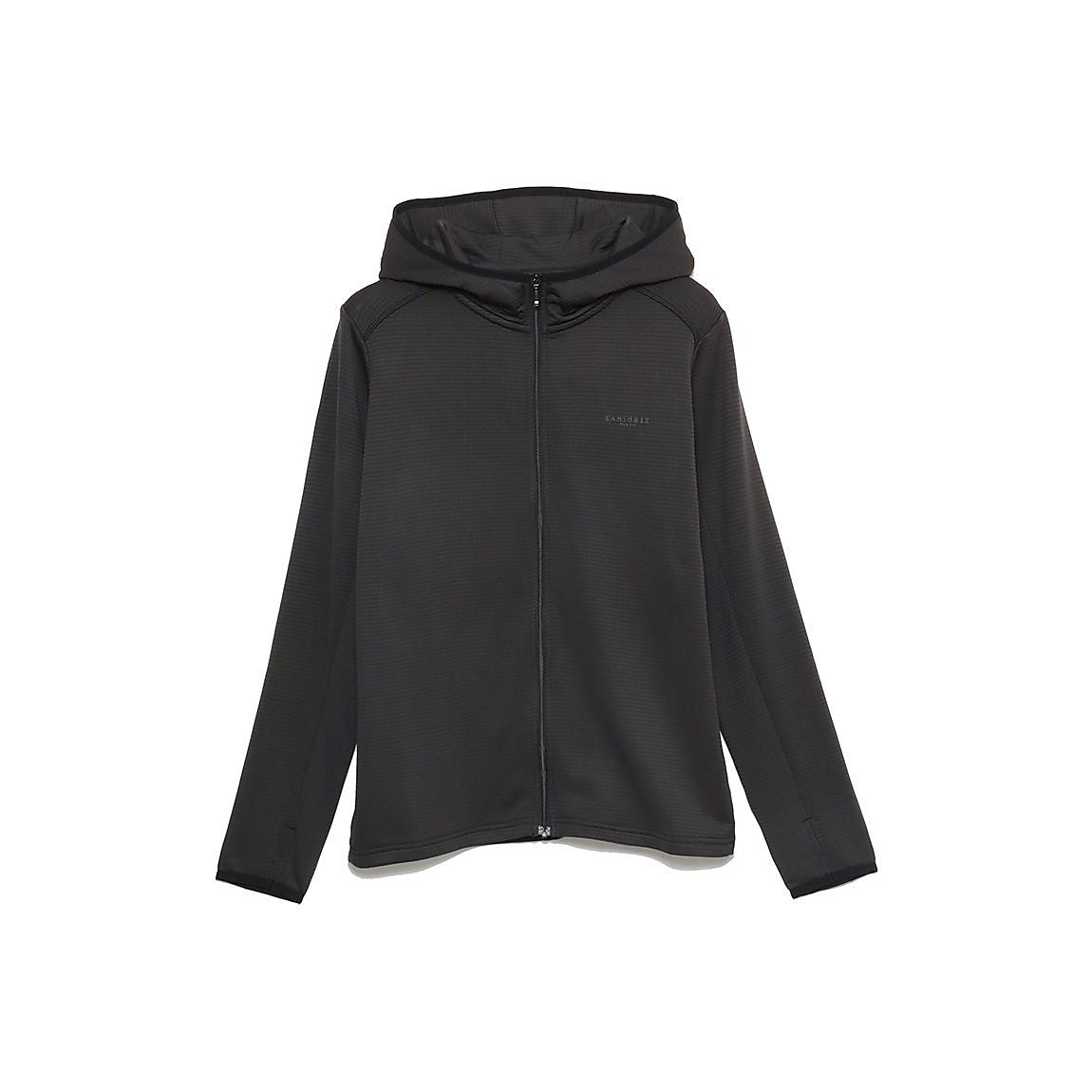 for RUN グリッドフリース フルジップフーディLADIES