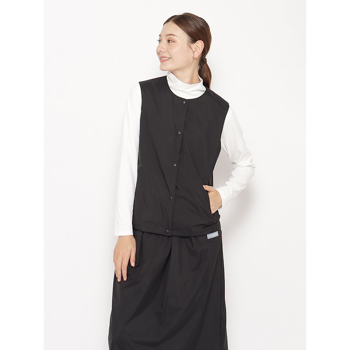 トリニティエアリー ノーカラーベスト LADIES