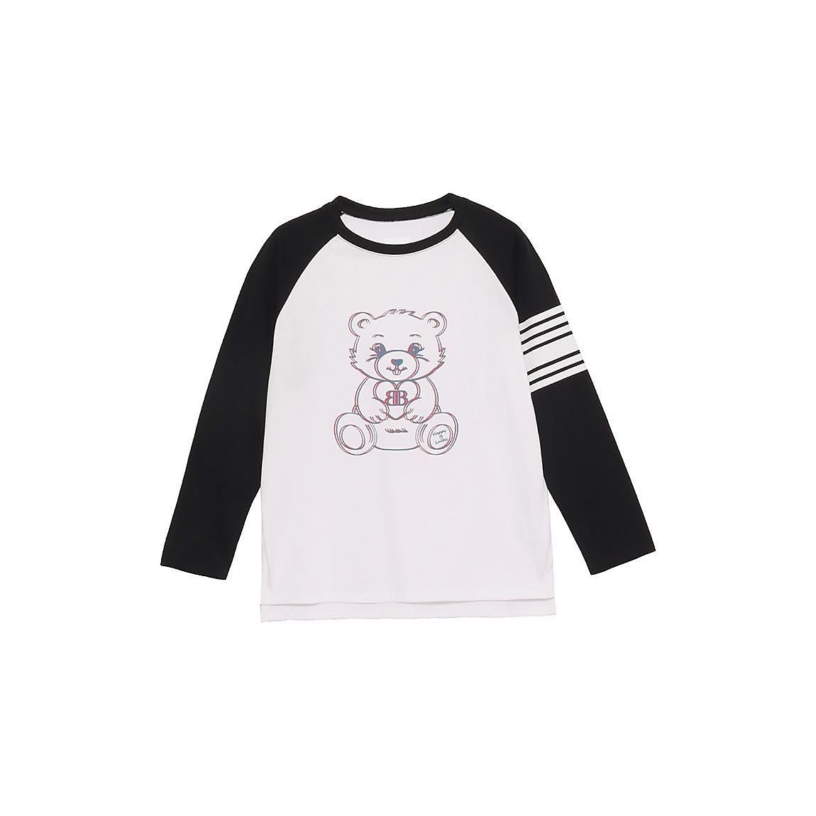 「BERRY BEAR」シリーズ プリントラグランTシャツ JUNIOR