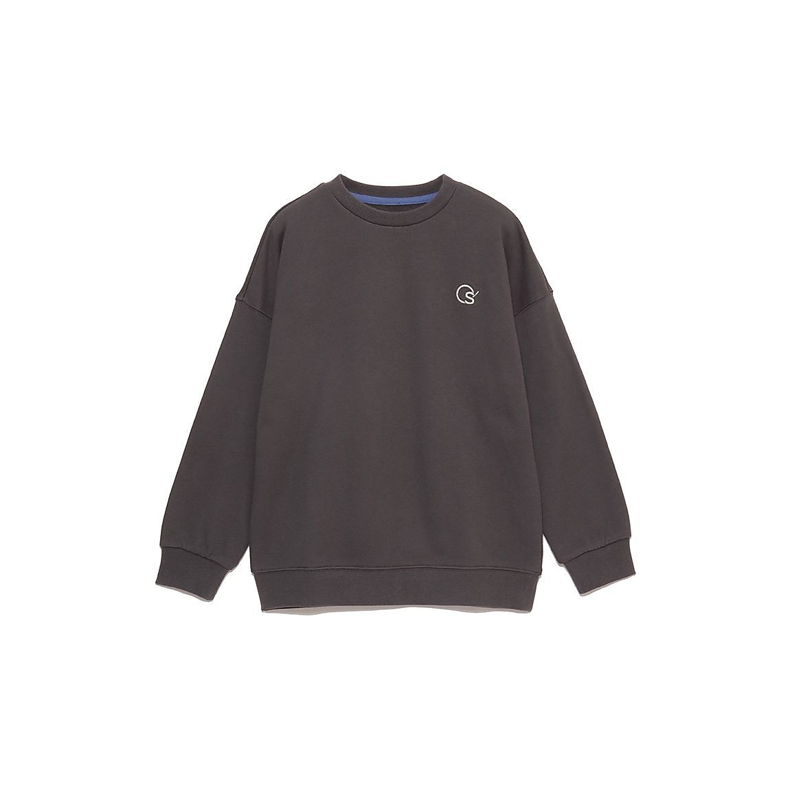 コットン裏毛スエット リフレクタークルーネック JUNIOR