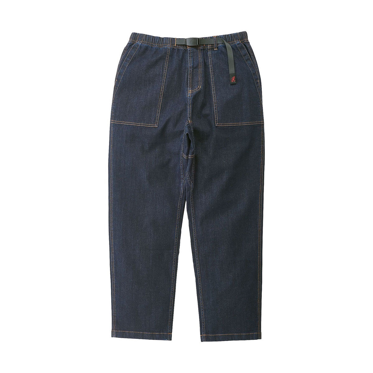 STRETCH DENIM LOOSE TAPERED RIDGE PANT