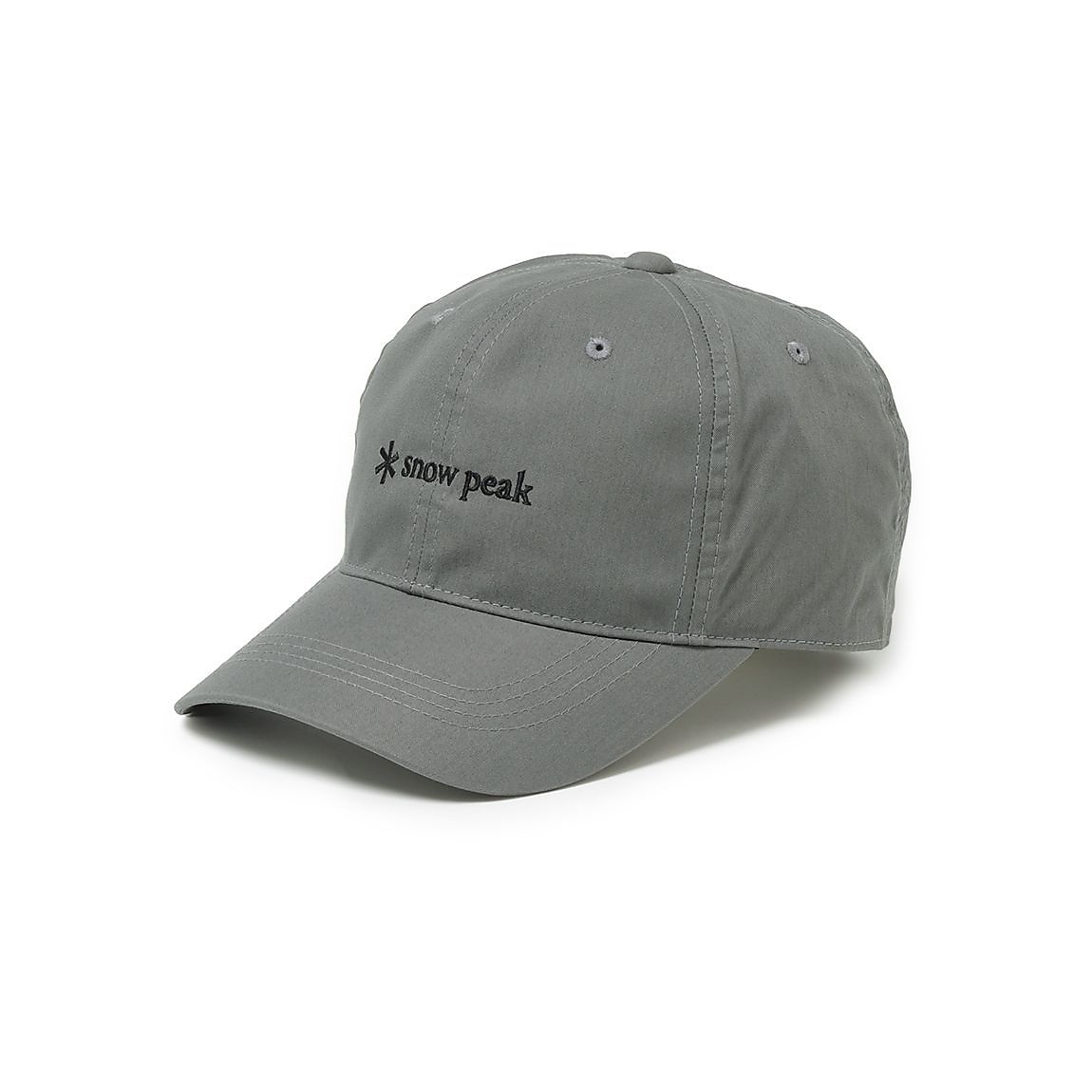 SNOW PEAK LOGO CAP 1 GREY