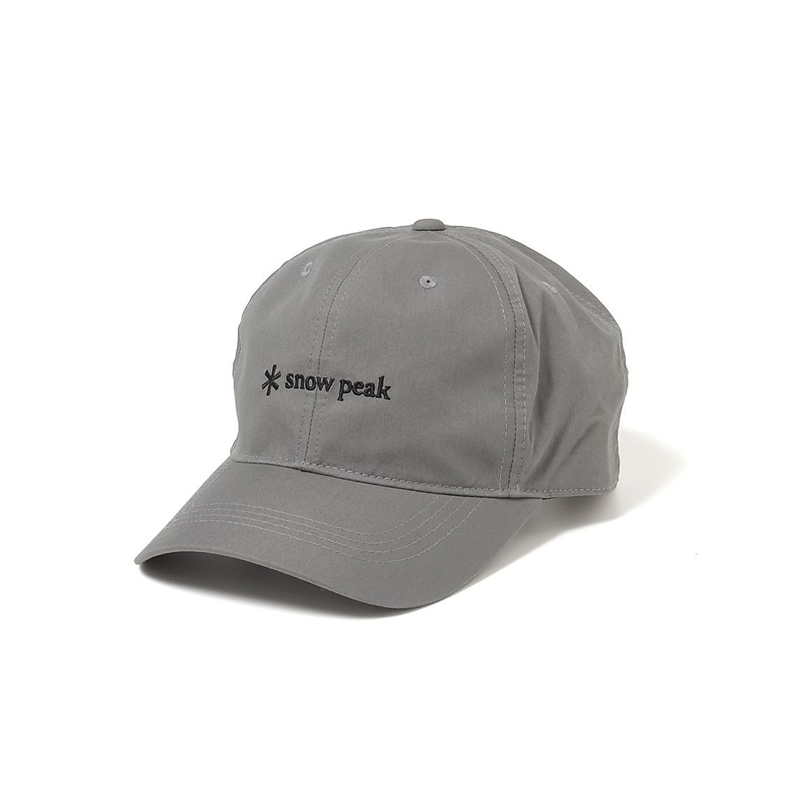 SNOW PEAK LOGO CAP 2 GREY