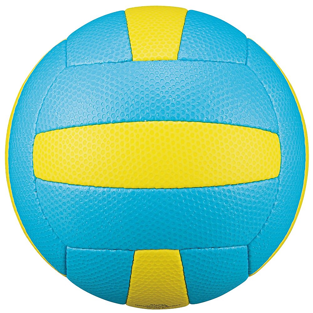 ドッジ3号 試合球 縫い サックスブルー/黄