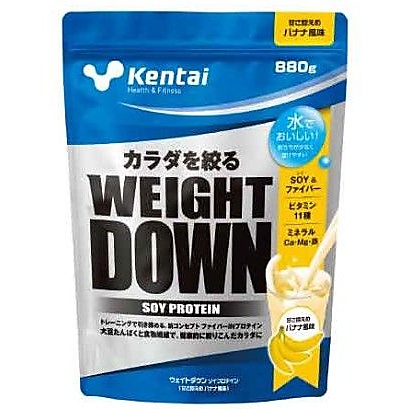 ウエイトダウン ソイプロテイン バナナ風味880G