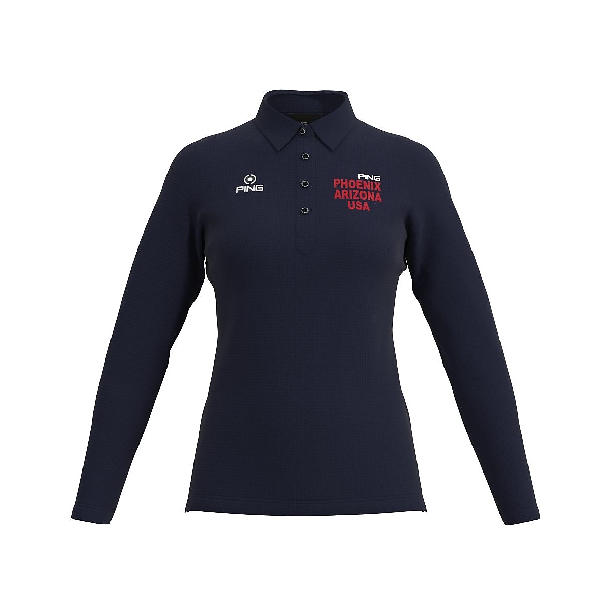 長袖ポロシャツ