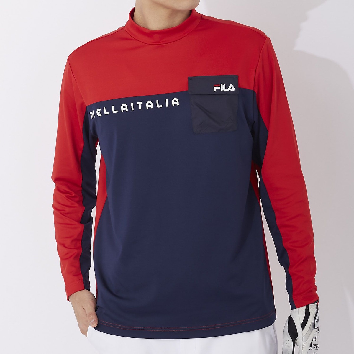 ＦＩＬＡ　ＧＯＬＦ　ナガソデ　シャツ