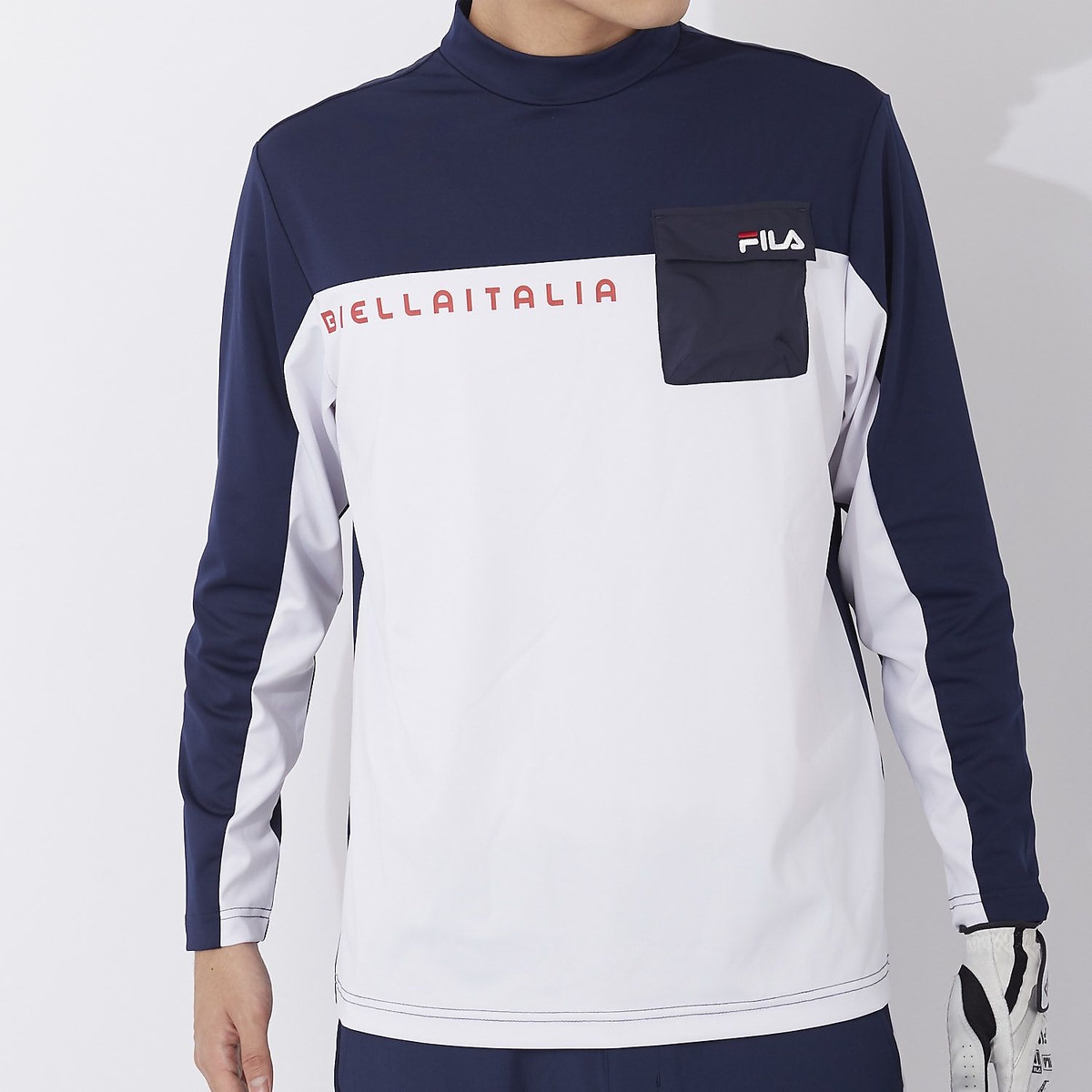 ＦＩＬＡ　ＧＯＬＦ　ナガソデ　シャツ