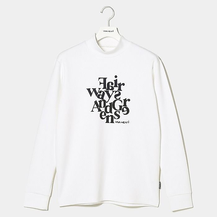 ビバハート　メンズ　ストレッチダンボールモックネック