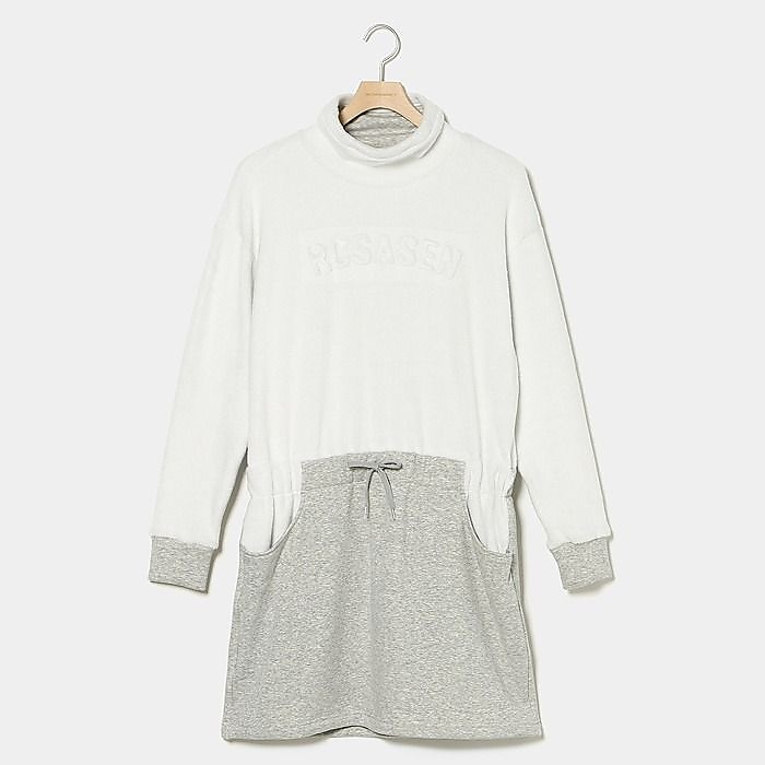 ロサーセン　レディース　ストレッチウラボアワンピース