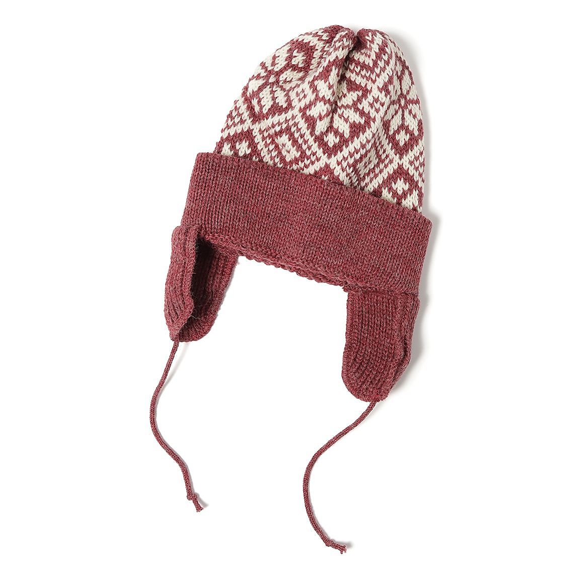 SNOWFLAKE BOB　W/EAR（スノーフレークボブキャップ）