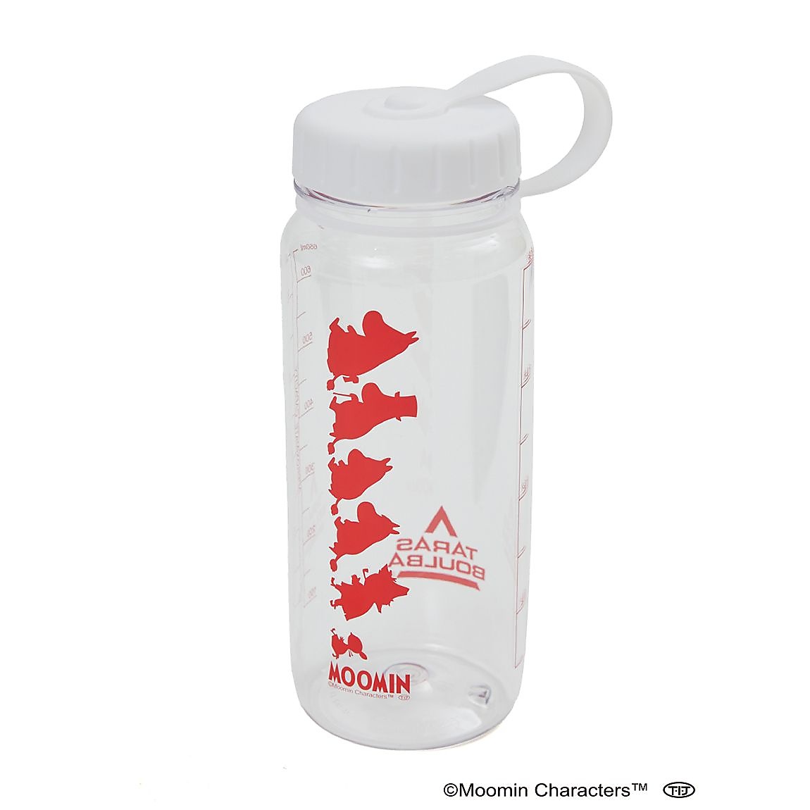ウォーターボトル 650(ムーミン)クリスタルレッド