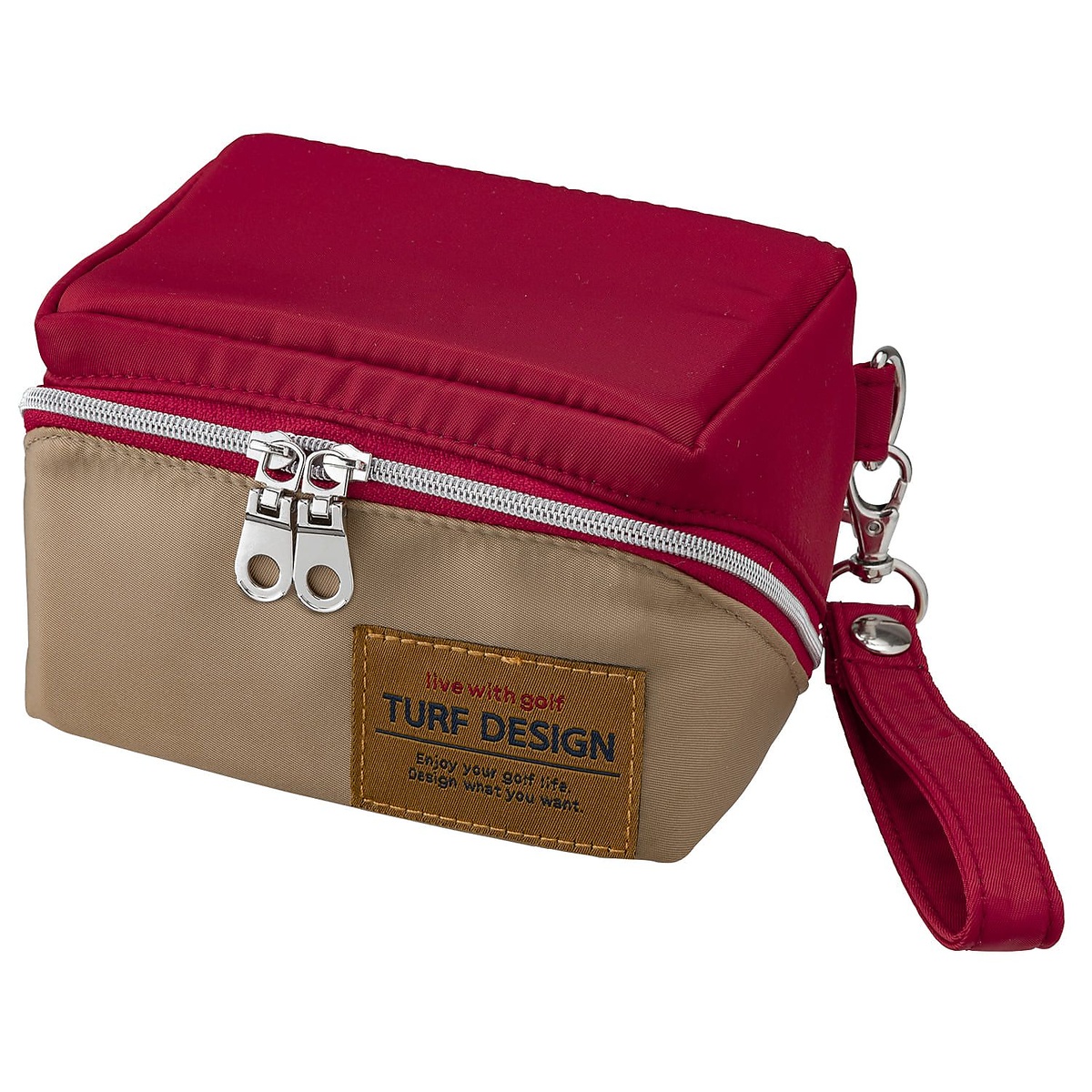 TURF DESIGN ゴルパカ M TDGP-BC75M RD/BE