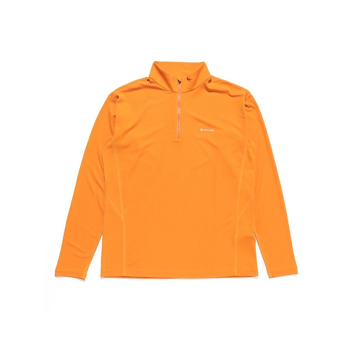 PE POWER DRY HALF ZIP PULLOVER S ORANGE