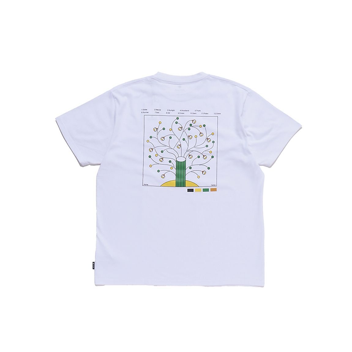 LANTERN BIOTOPE T-SHIRT L WHITE