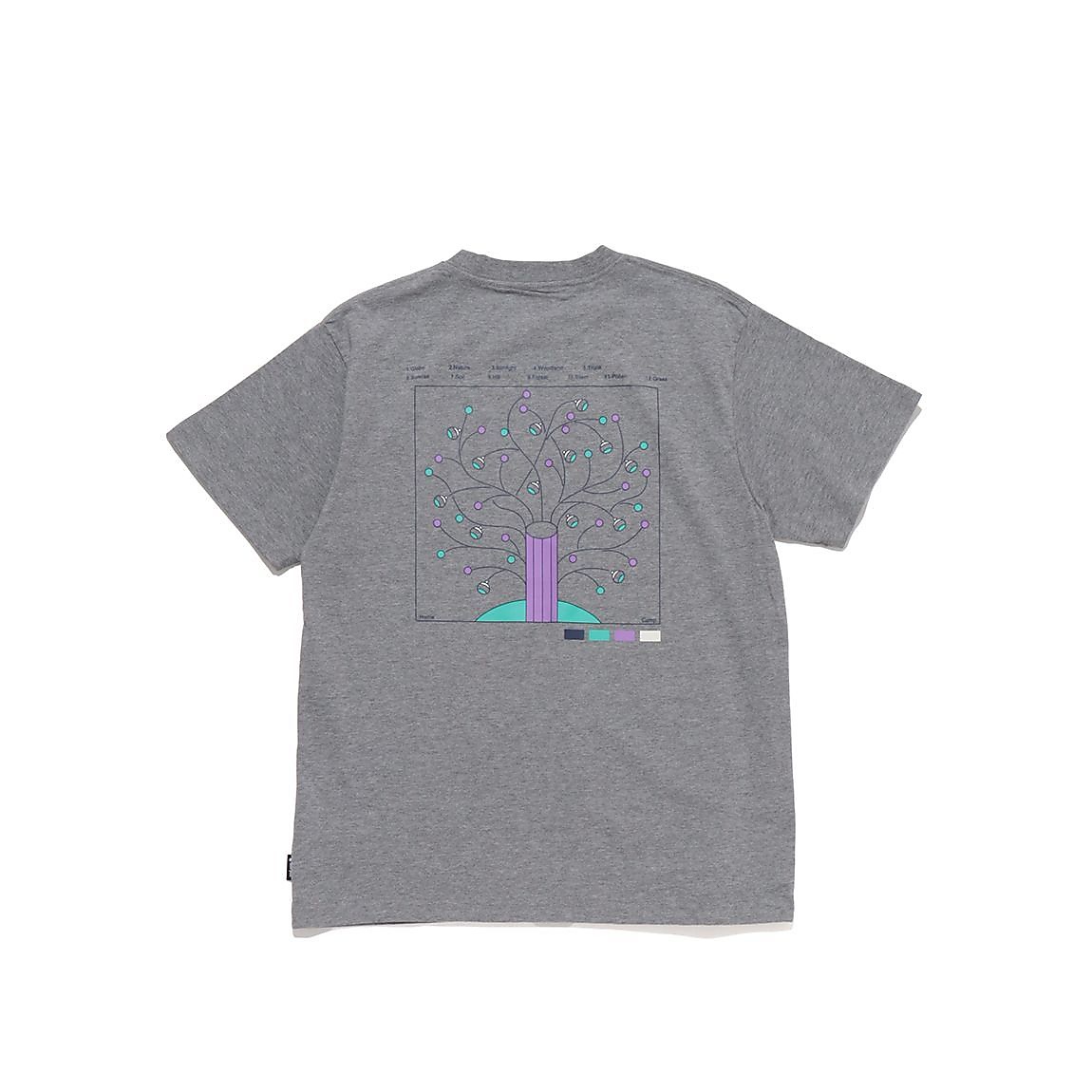 LANTERN BIOTOPE T-SHIRT S M.GREY