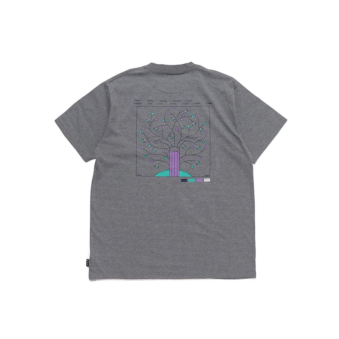 LANTERN BIOTOPE T-SHIRT L M.GREY