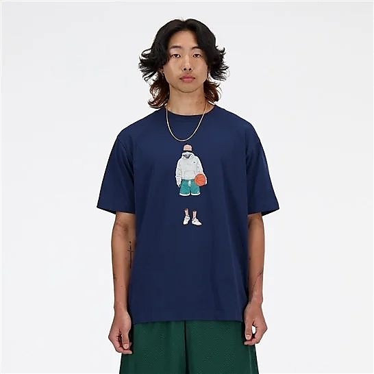 Athletics Basketball Style リラックス ショートスリーブTシャツ