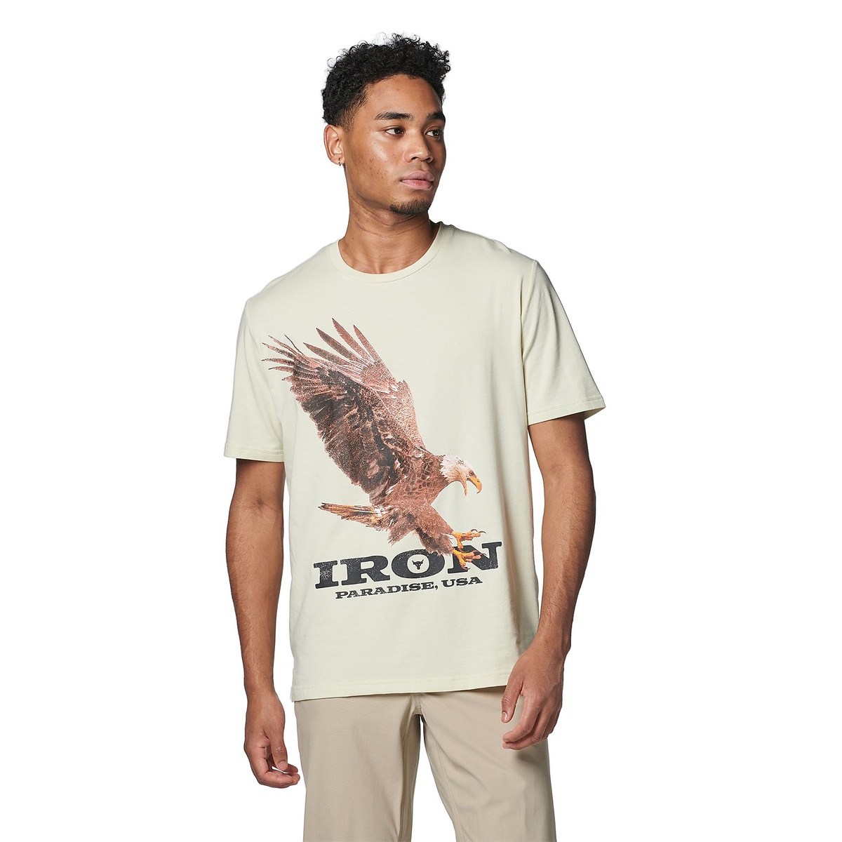 UA Pjt Rck Eagle Graphic SS