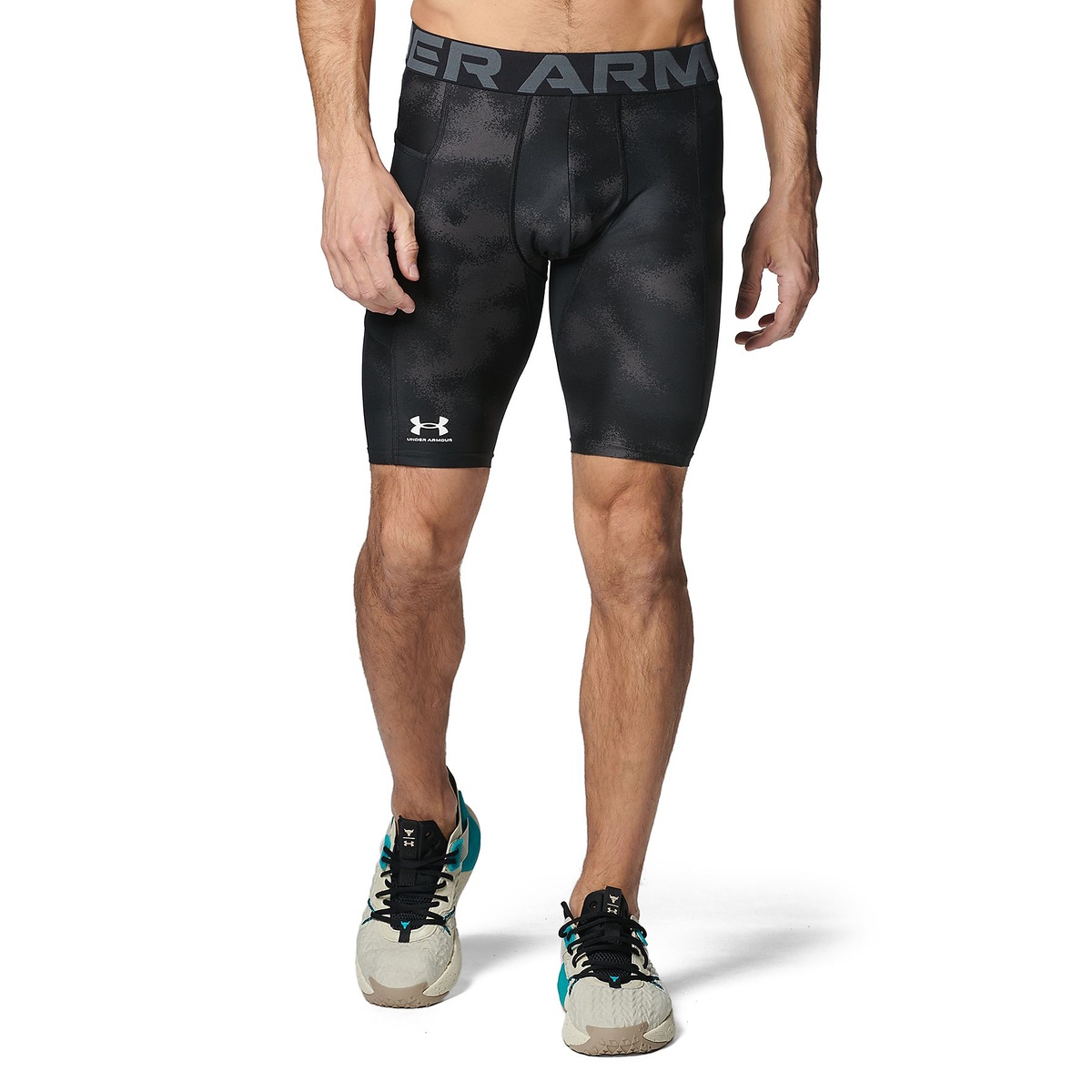 UA HG Armour Printed Lg Sts