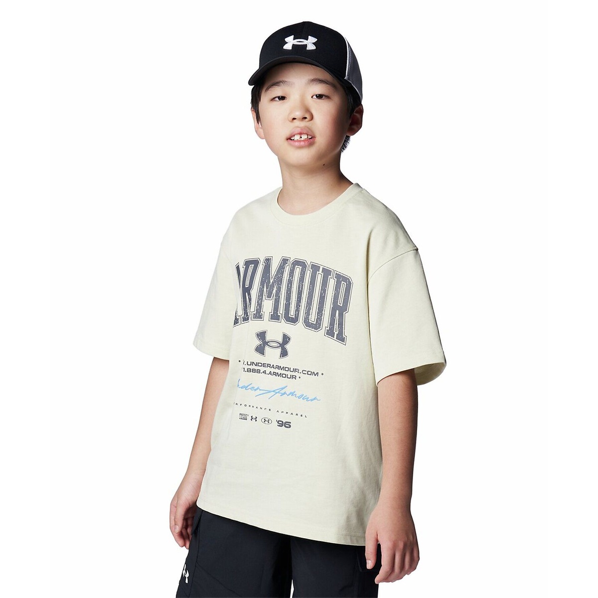 UA HEAVYWEIGHT COTTON GRAPHIC SHORT SLEEVE T-SHIRT