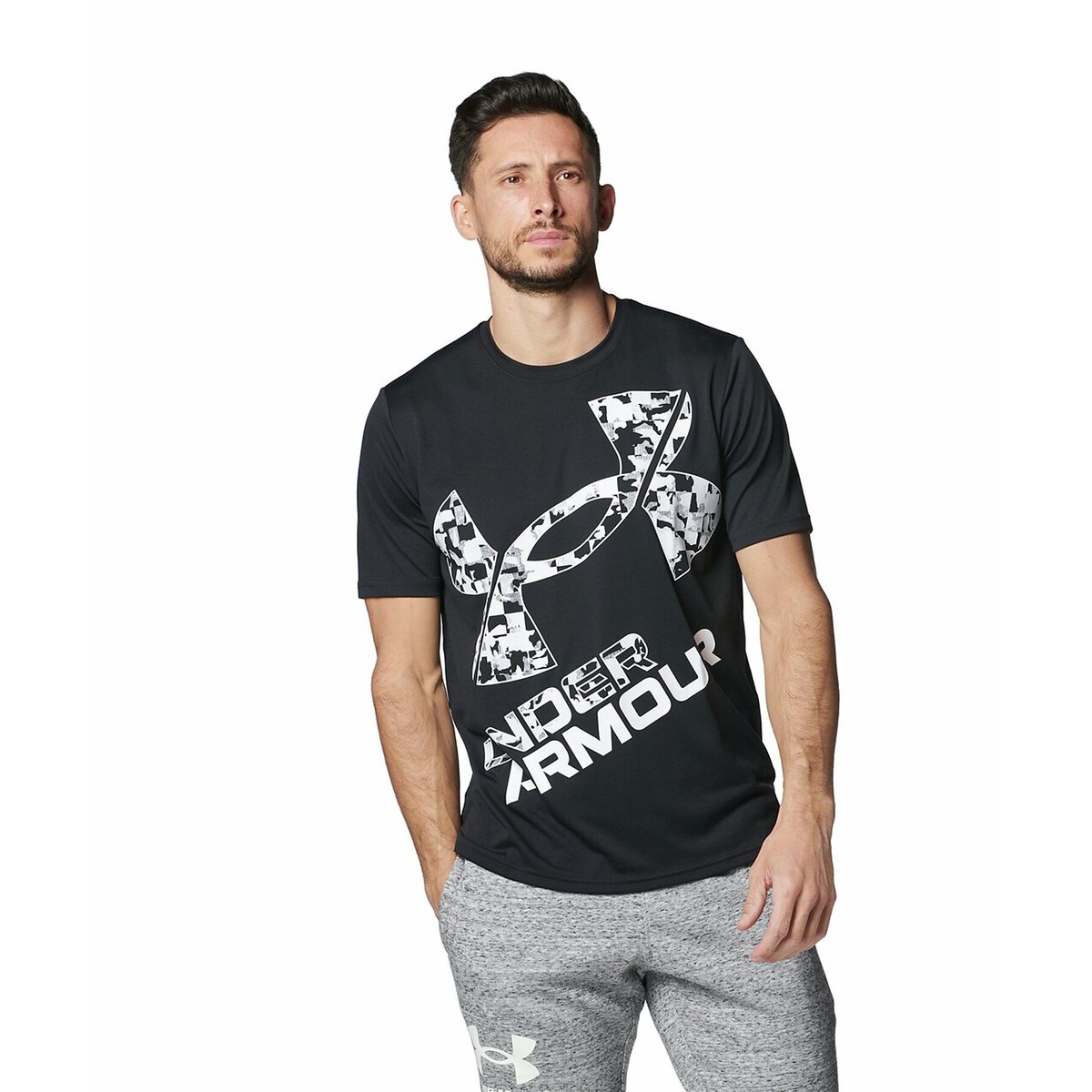 UA TECH BIG LOGO SS SEASONAL