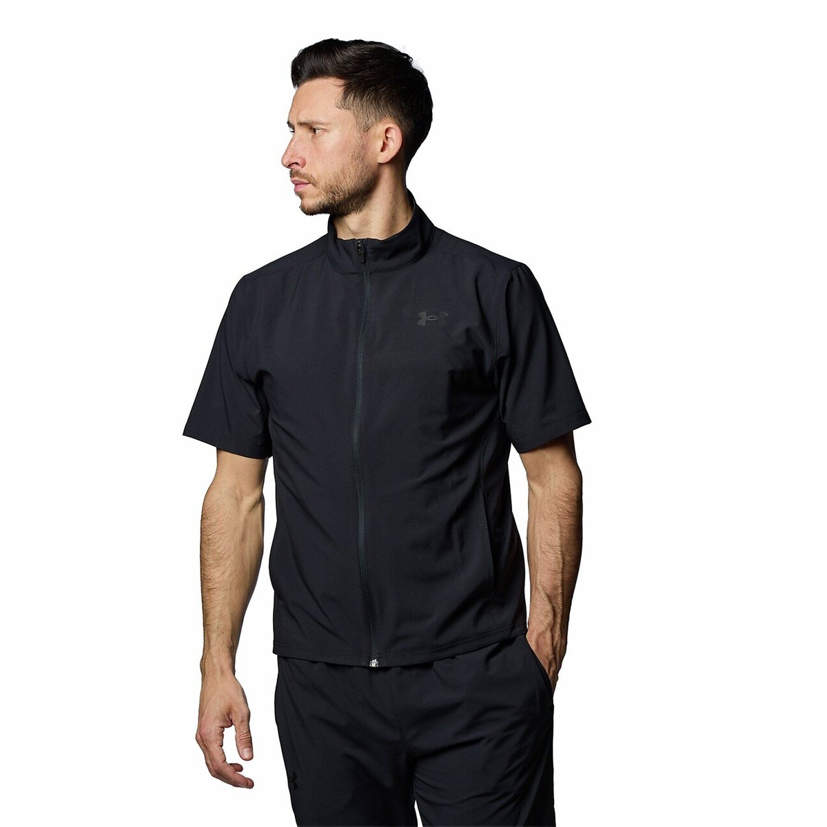 UA FRESH WOVEN SS FZ