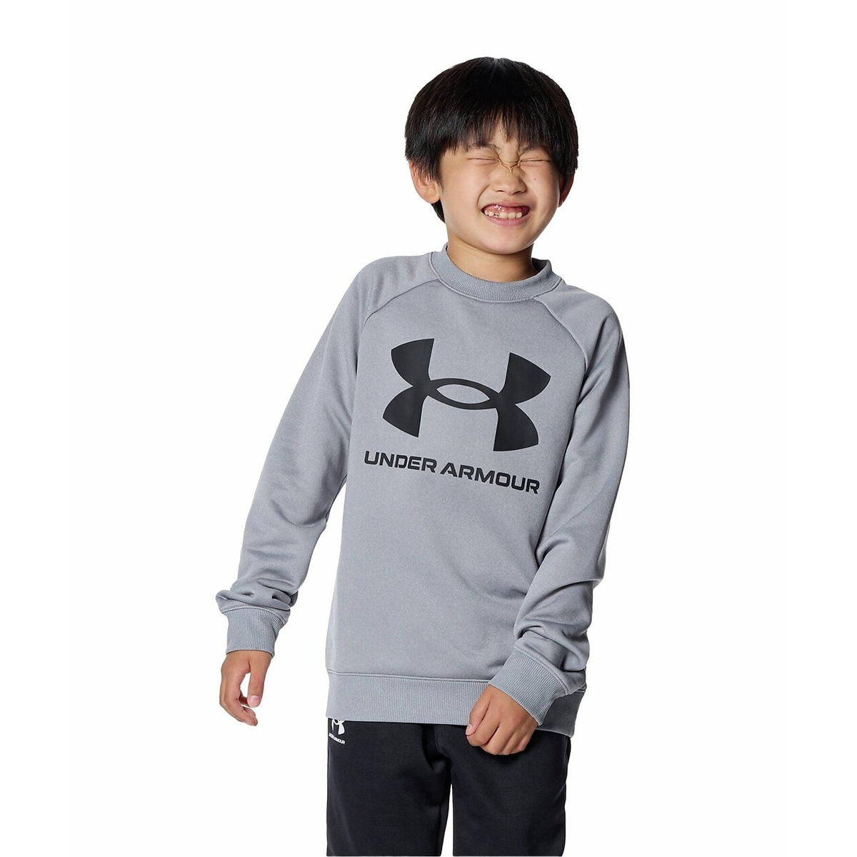 UA TECH TERRY LOGO CREW