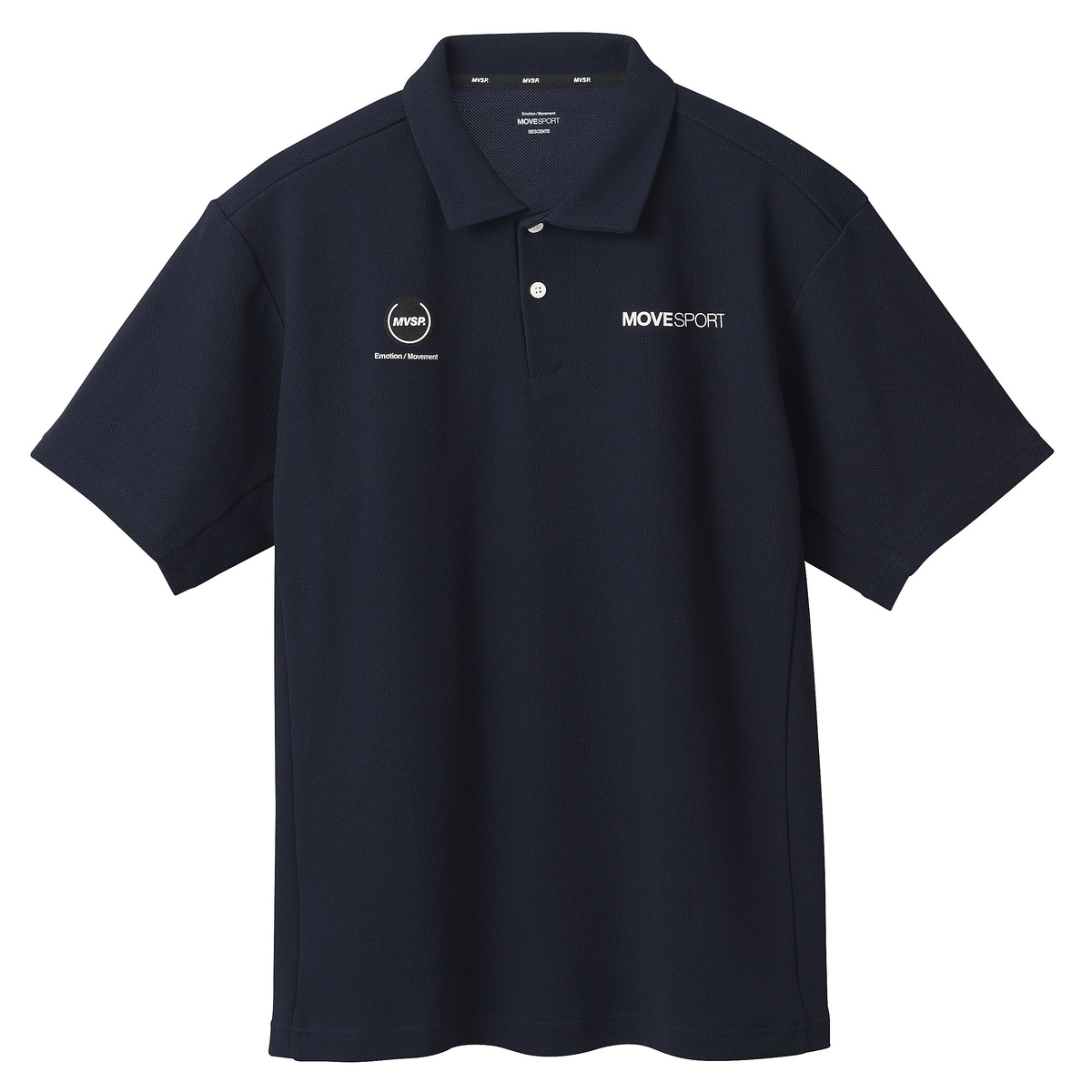 SUNSCREEN 鬼鹿の子 バックロゴ POLO