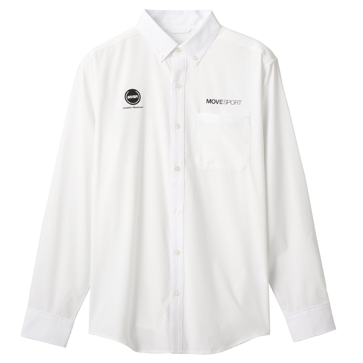 ソフトストレッチ ボタンダウン ロングスリーブシャツ