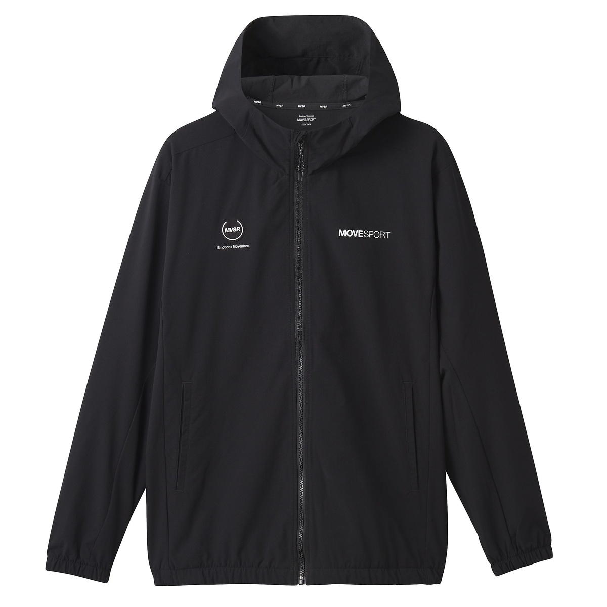 AIRY TRANSFER ライトリップ フードロゴ フルジップフーディー