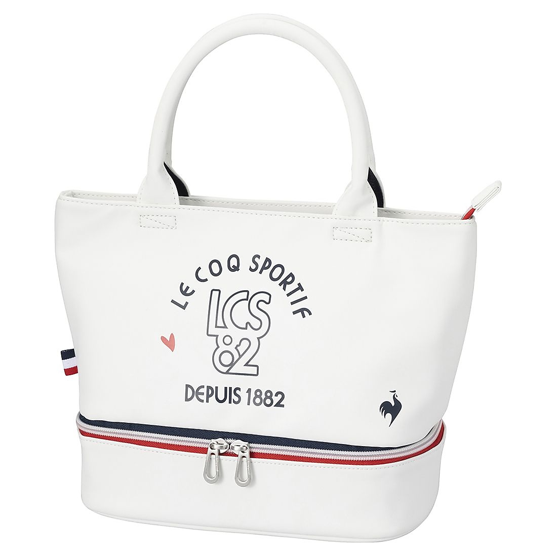ルコックゴルフ 二層式 レディース ポーチ(ミニトートバッグ)