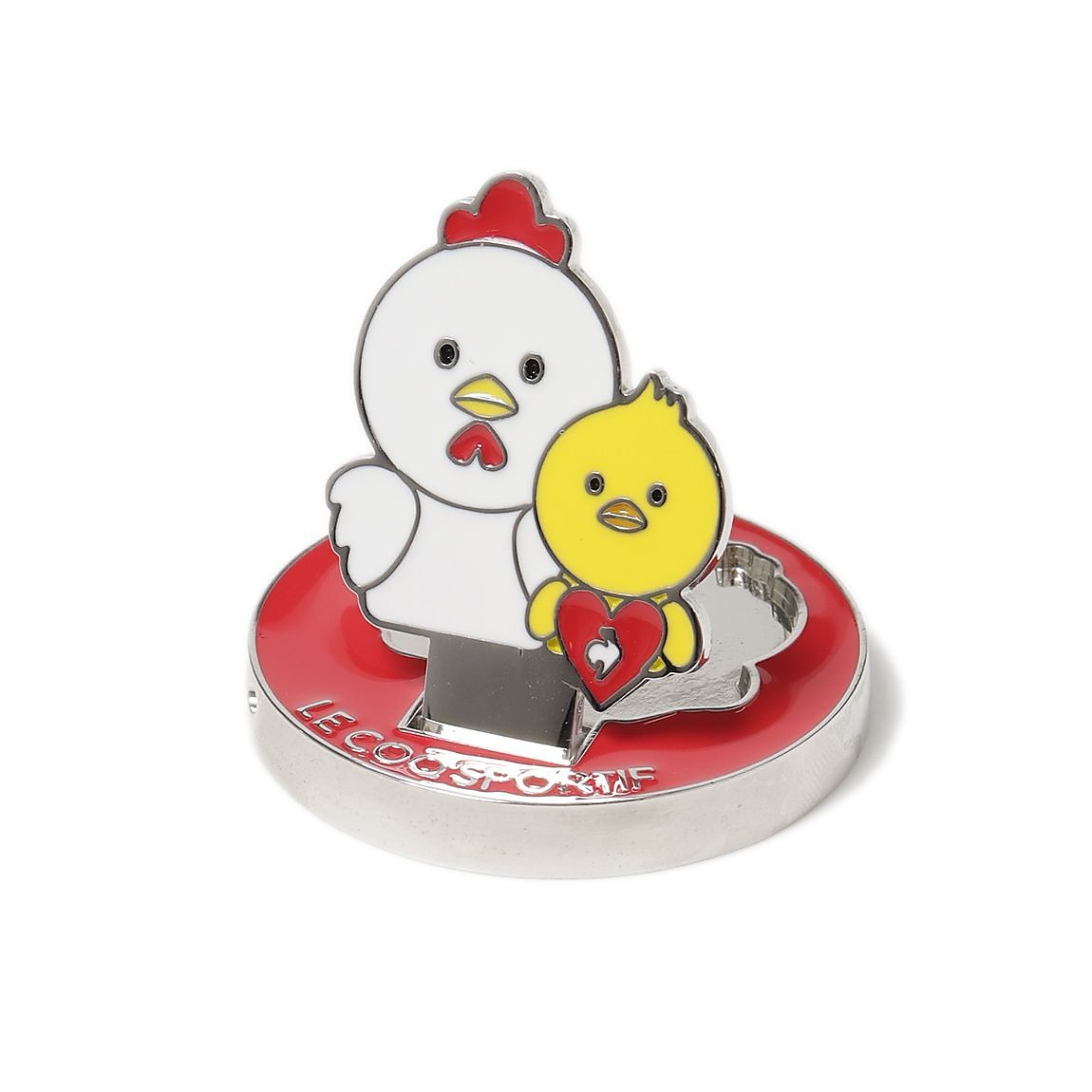 ルコックゴルフ レディース マーカー フリップアップ型 キャラクター パッケージ入り