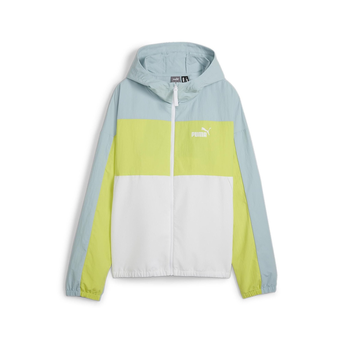 リラックス フーデッド ウィンドブレーカー