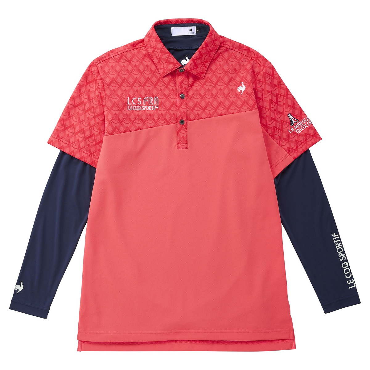 インナー付き半袖シャツ