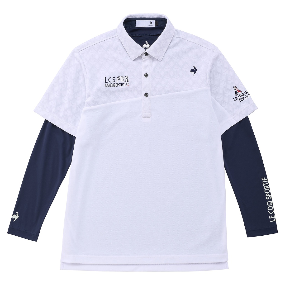 インナー付き半袖シャツ