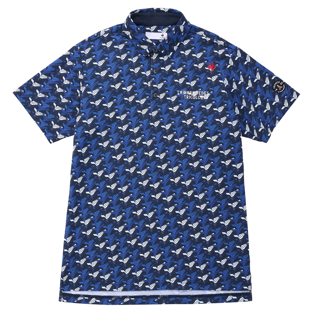 【ストレッチフォーサー】エッフェル塔柄半袖シャツ