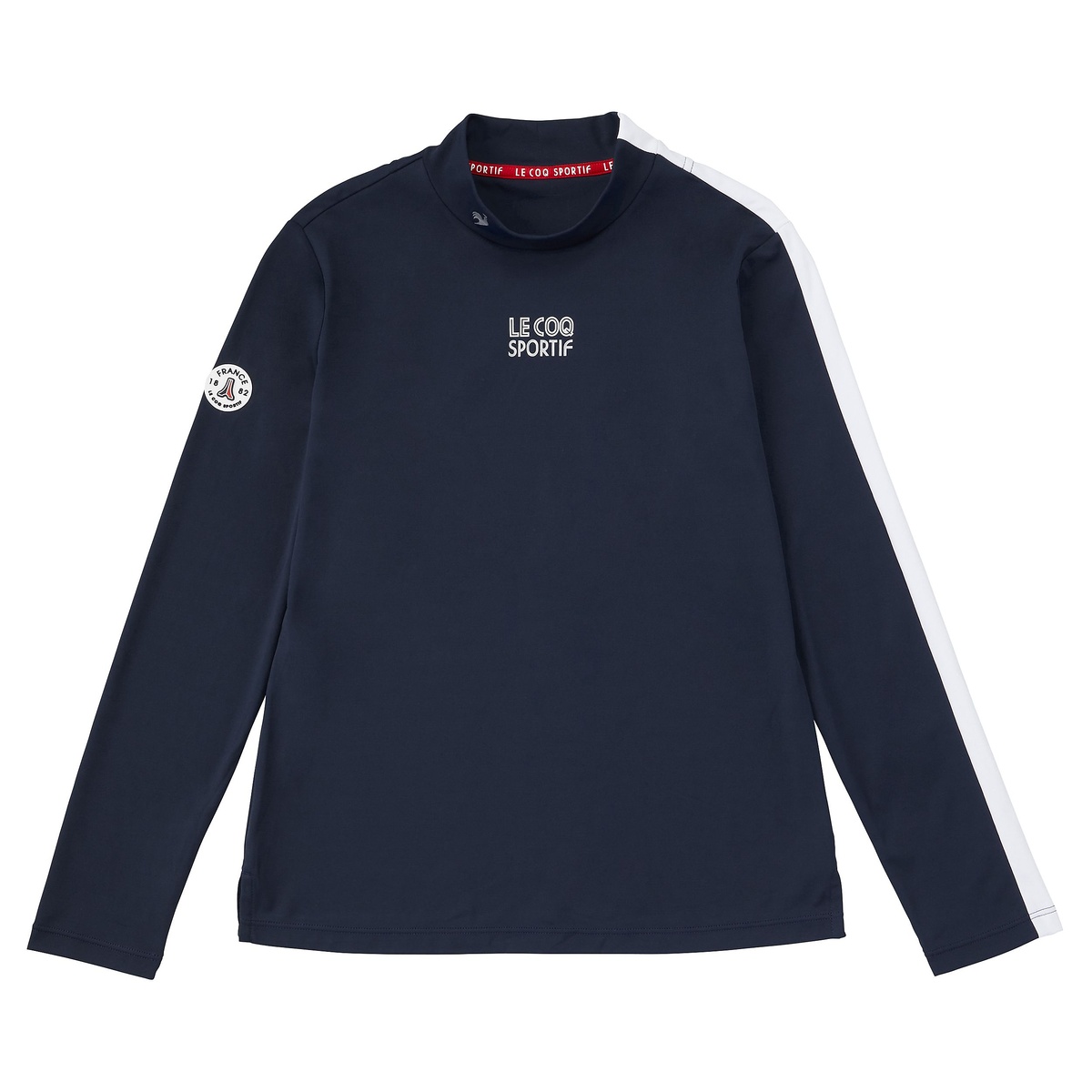 【ストレッチフォーサー】ハイネック長袖シャツ