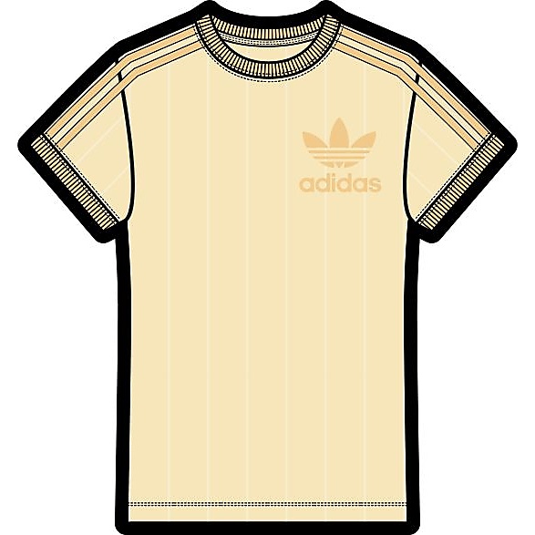 3 STRIPE TEE