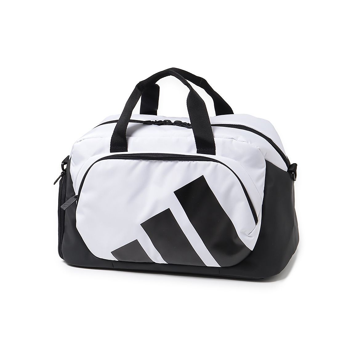 シューズポケット付き ボールドロゴダッフルバッグ