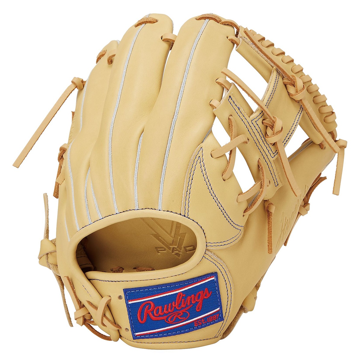 軟式 HYPER TECH DEEP WELL POCKET(ハイパーテックディープウェルポケット)DW4-キャメル