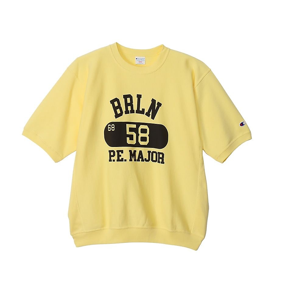 RW HALF SLEEVE CREWNECK SWEAT