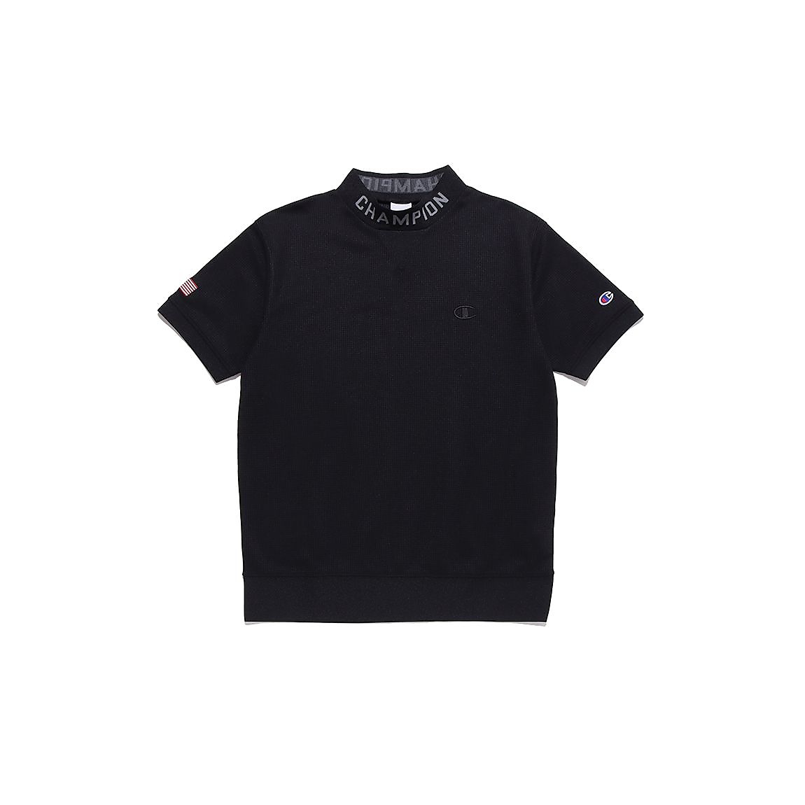 S/S MOCK NECK SHIRT