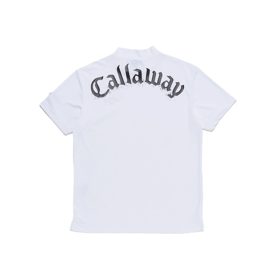 半袖モックネックシャツ